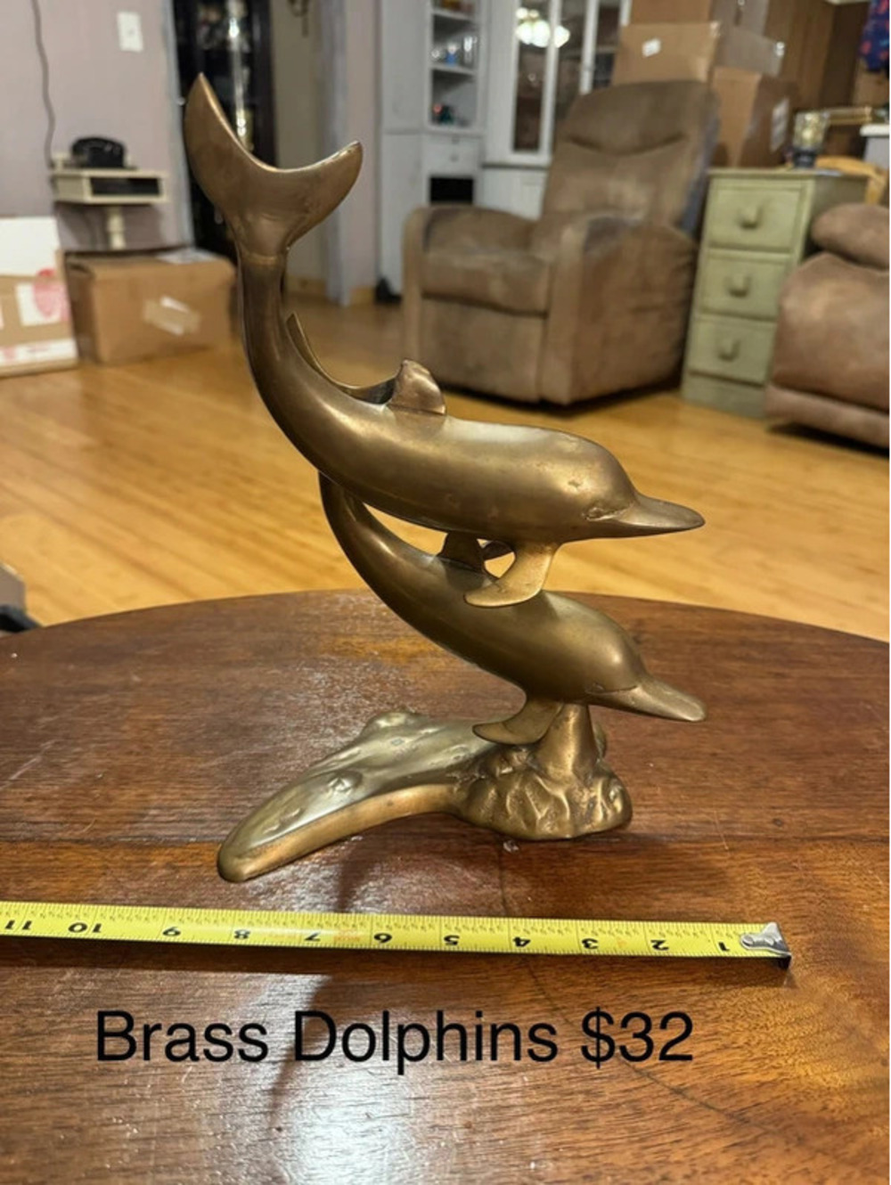 Brass Dolphins